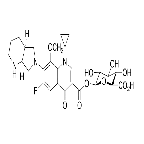 Moxifloxacin Acyl B D glucuronide.png